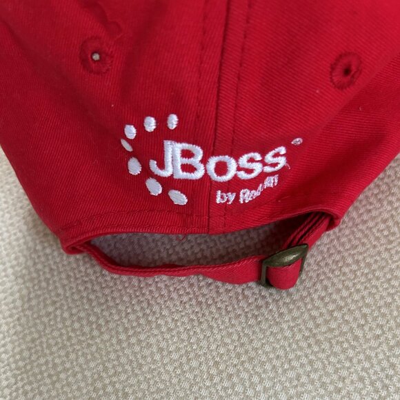 “Red Hat” Baseball Cap Hat with Red Hat Linux Logo - Picture 5 of 15